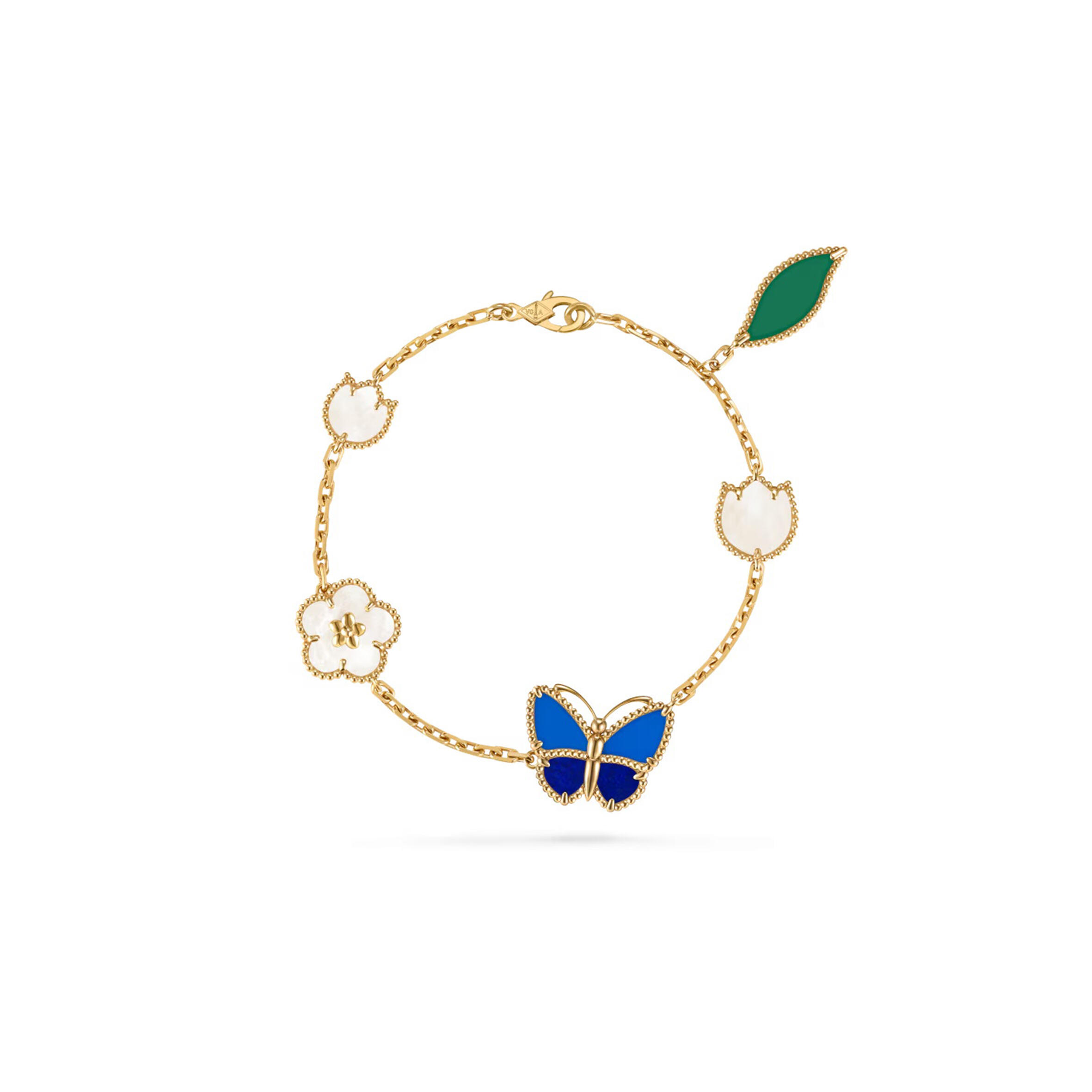 V*n Cl**f arpels lucky spring butterfly bracelet vcarphzv00